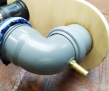 Идея из ПВХ труб и шуруповерта !!!