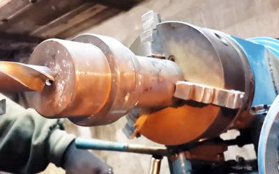 Как изготовить дровокольную «морковку» в гараже