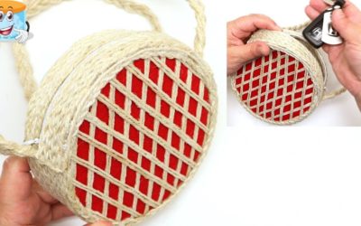 Сумка из Джута Своими Руками в Подарок Мастер Класс