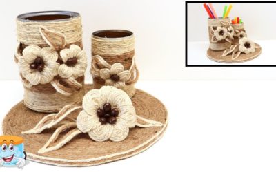 Подарок Своими Руками Органайзер из Джута Мастер Класс