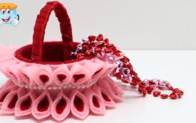 Нарядная Корзинка Своими Руками в Подарок Мастер Класс