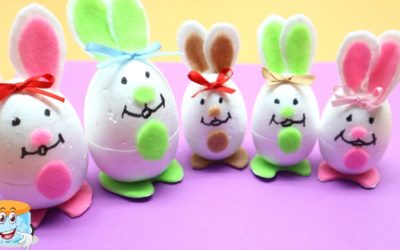 Забавные Пасхальные Зайчики Подарок Своими Руками Просто и Быстро