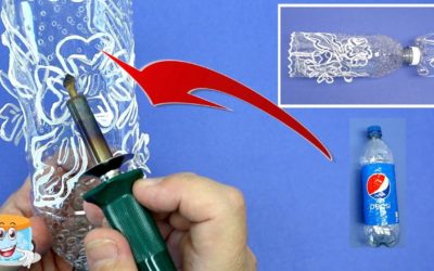 Как Вырезать Вазу из Пластиковой Бутылки Своими Руками