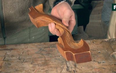 Делаем дверную ручку для парилки. Строительные лайфхаки // FORUMHOUSE