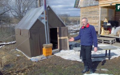 Мобильная баня-скоропарка за копейки. Своими руками // FORUMHOUSE