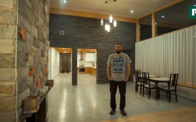 Фактурный и современный интерьер для комфортной жизни // FORUMHOUSE