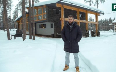 Компактный и динамичный: дом из дерева и камня родом из Эстонии // FORUMHOUSE