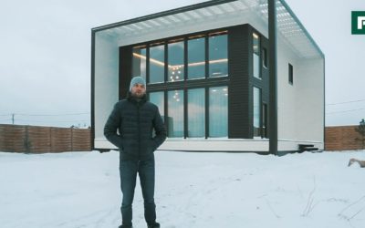 Куб в кубе. Современный дом, родом из Австралии // FORUMHOUSE