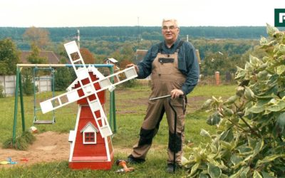 Изготовление мельницы. Строительные лайфхаки //FORUMHOUSE