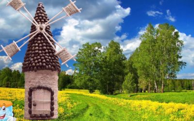 Поделки Своими Руками Мельница Для Декора Вашего Дома