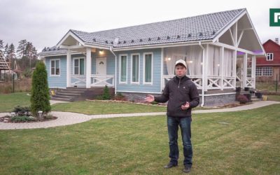 Дача для души и отдыха большой семьи // FORUMHOUSE