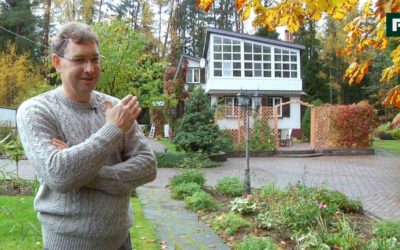 Дом с оранжереей и патио в сосновом лесу. История реконструкции // FORUMHOUSE