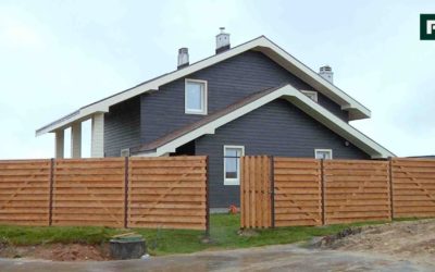 ДОМ ЗА ГОД. Установка забора // FORUMHOUSE