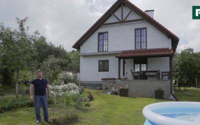 Дом как из Европейской глубинки  с цокольным этажом // FORUMHOUSE