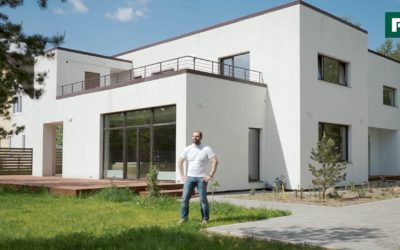 Современный дом с плоской кровлей для растущей семьи // FORUMHOUSE