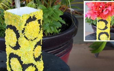 Простая Ваза из Бросового Материала Своими Руками Поделки Мастер Класс