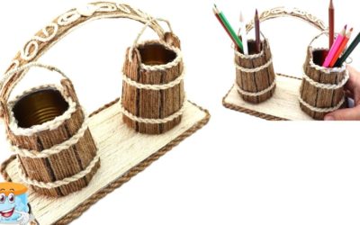 Органайзер КОРОМЫСЛО из Джута Своими Руками в Подарок