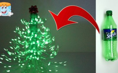 Простая Идея Как Сделать Елку из Пластиковых Бутылок Своими Руками Мастер Класс