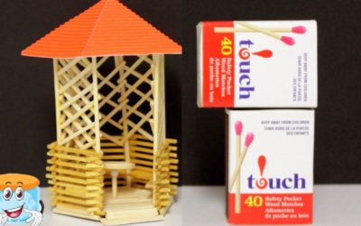 Как Сделать Своими Руками Беседку из Спичек