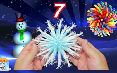 7 Интересных Идей для Новогодних Снежинок — Поделки Самоделки