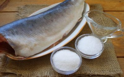 Как засолить замороженную горбушу