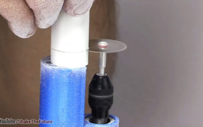 Как сделать цепь из трубы ПВХ