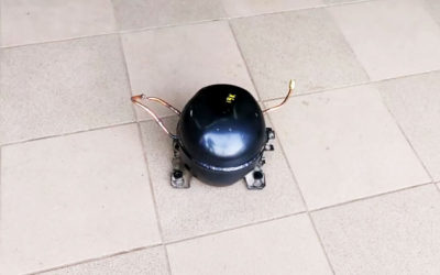 Лобзиковый станок из компрессора от холодильника