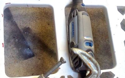 Как отремонтировать кухонный нож с отломанным носиком (острием)