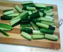 Малосольные огурцы за 15 минут