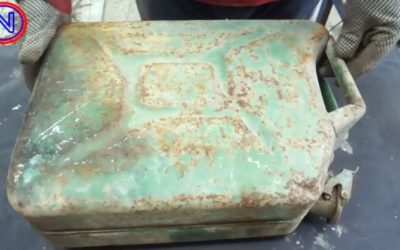 Переносная чудо печь из старой канистры своими руками