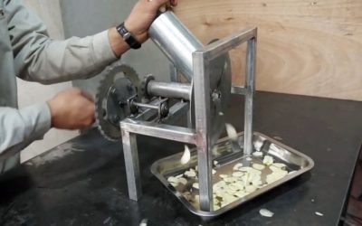 Самодельная ломтерезка быстрой для рубки овощей кольцами