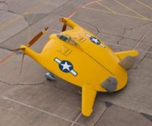 Авиамодель самолёта Vought V-173 «Skimmer» («Шумовка»).