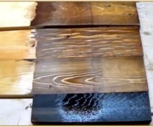 Легкий способ состарить (морить) древесину