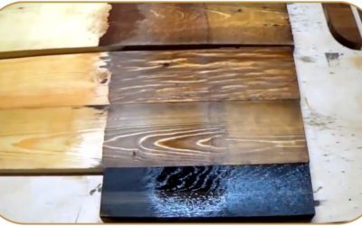 Легкий способ состарить (морить) древесину