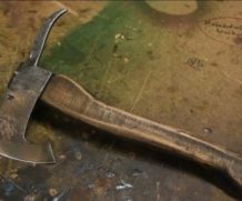 Небольшой кованый топорик своими руками