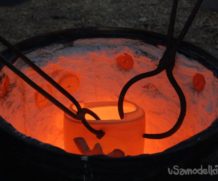 Очень простая, эффективная и недорогая высокотемпературная печь