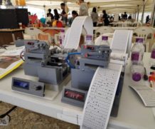 Перфоратор для перфолент музыкальных шкатулок