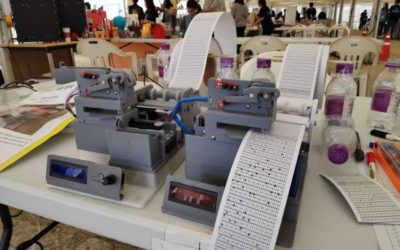 Перфоратор для перфолент музыкальных шкатулок