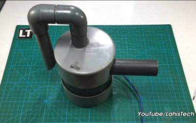 Погружная помпа из ПВХ и моторчика 775