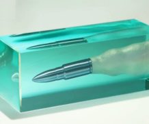 Пуля в эпоксидной смоле