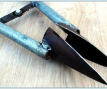 Самодельный садовый инструмент для удаления сорняков и посадки растений