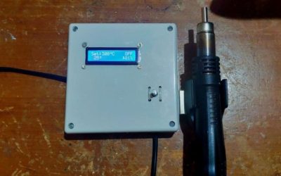 Термовоздушная паяльная станция на Ардуино