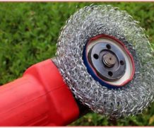 Фуфлодельная щетка для болгарки