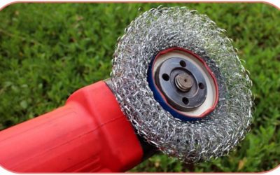 Фуфлодельная щетка для болгарки